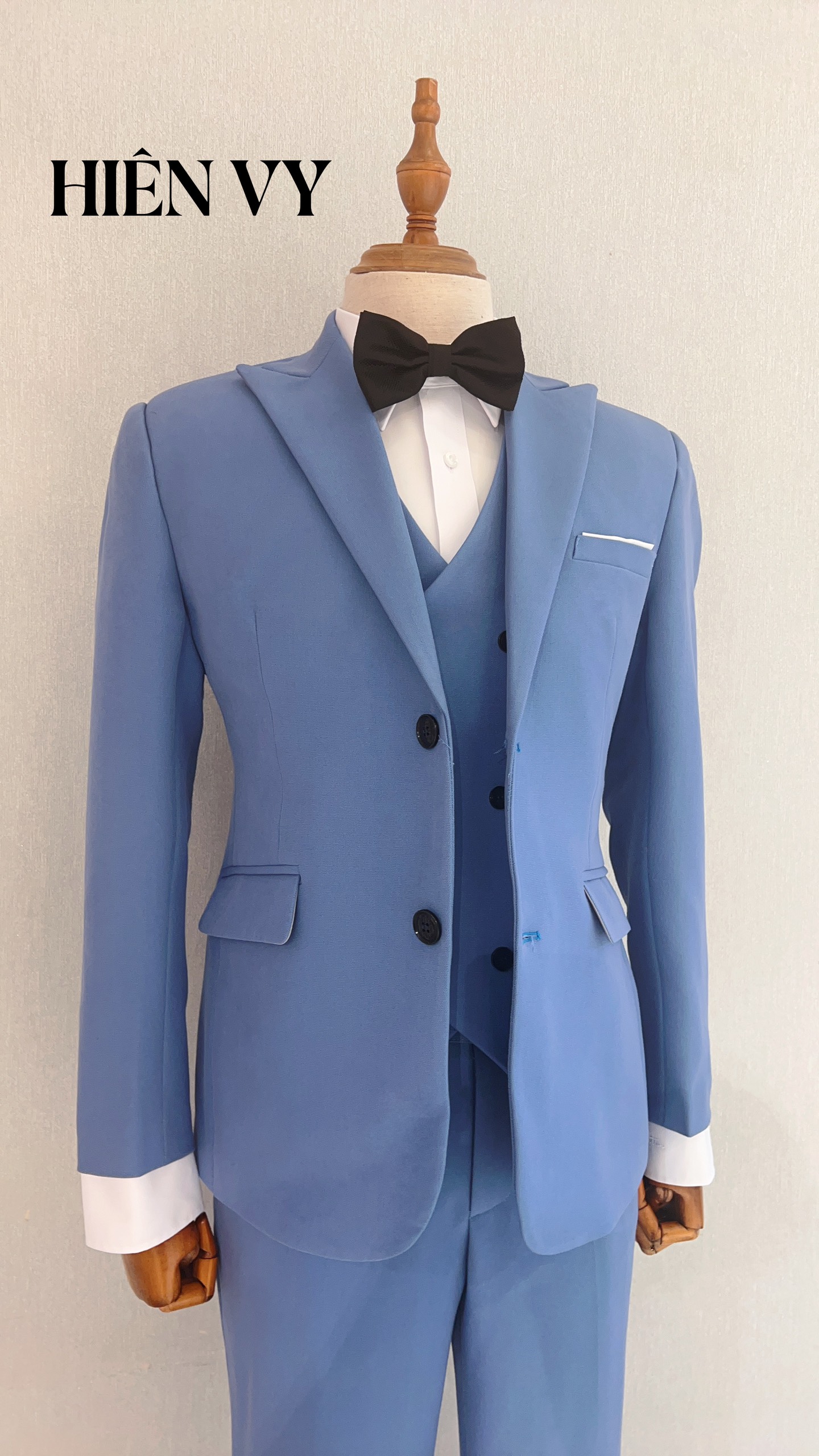 Bộ vest nữ màu xanh sáng - HMVESTON - Vest nam đẳng cấp - Nâng tầm phong  cách