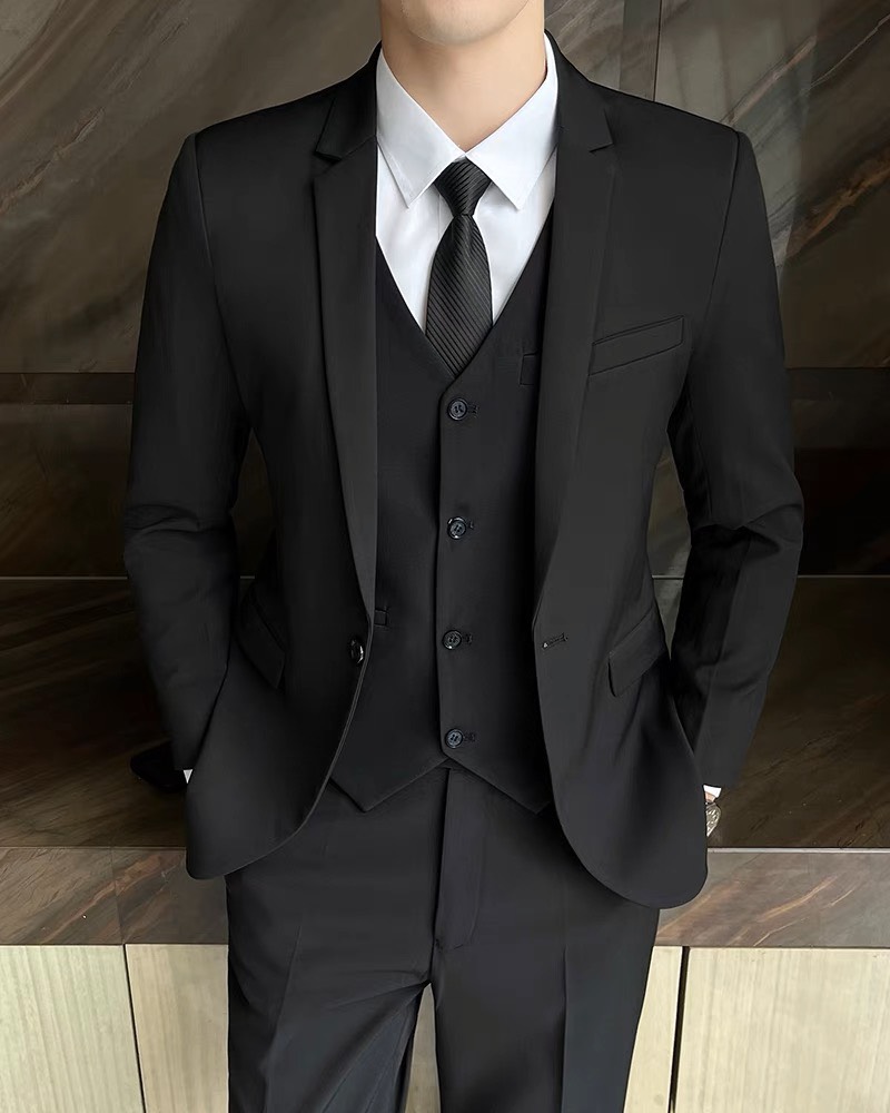 Áo sơ mi trắng đen cổ Vest Dài Tay form rộng nam nữ vải lụa mềm BeWay |  Lazada.vn