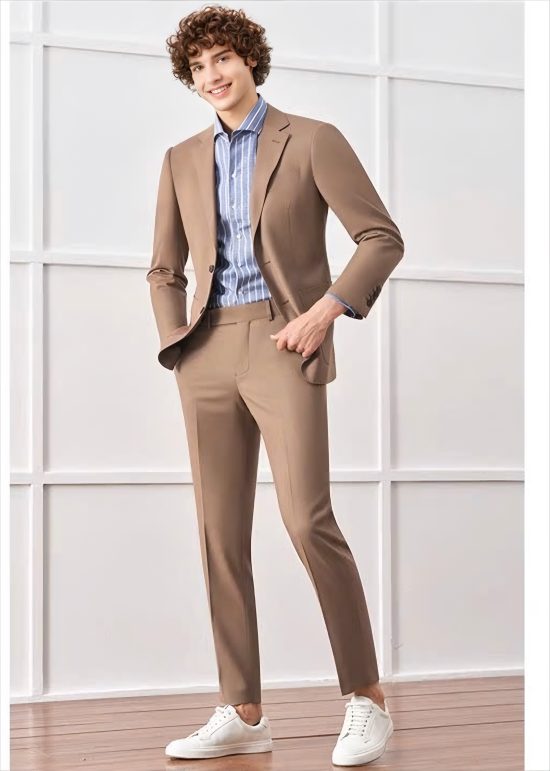 ÁO VEST NÂU WOOL CAO CẤP SỬA MIỄN PHÍ - Ảnh 4
