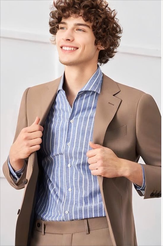 ÁO VEST NÂU WOOL CAO CẤP SỬA MIỄN PHÍ