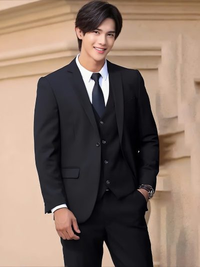 BỘ VEST VEST ĐEN TRẺ