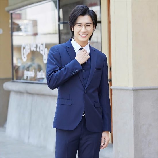 BỘ VEST XANH 1 NÚT