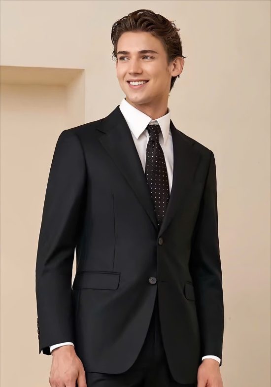 ÁO VEST ĐEN VẢI WOOL CAO CẤP SỬA MIỄN PHÍ