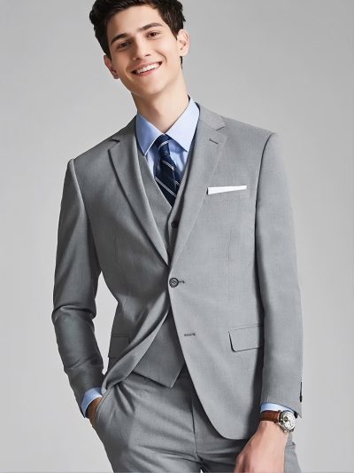 ÁO VEST XÁM VẢI MỊN