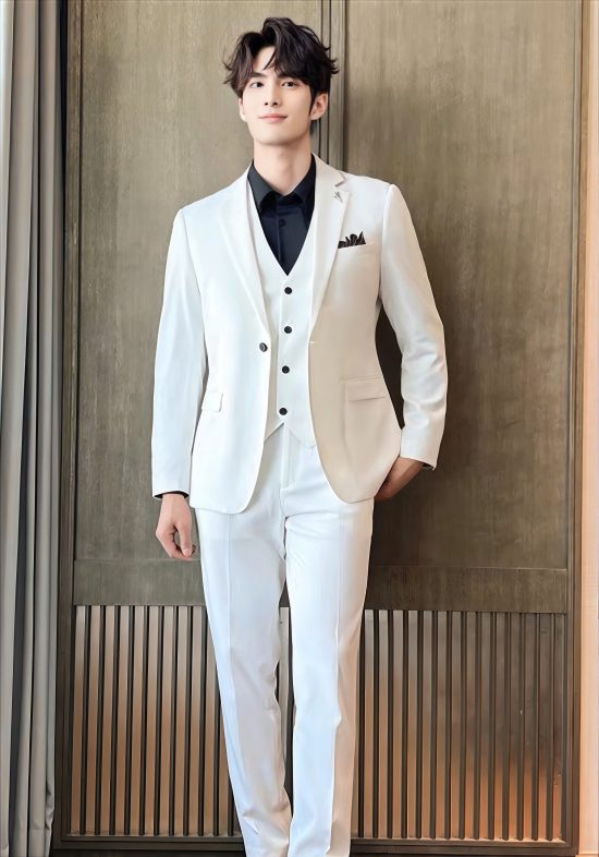ÁO VEST TRẮNG NAM - Ảnh 2