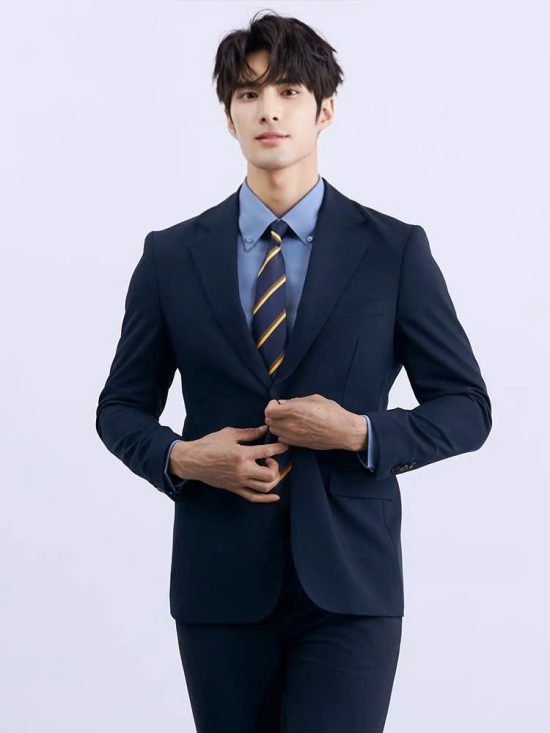 ÁO VEST XANH ĐEN VẢI WOOL CAO CẤP SỬA MIỄN PHÍ - Ảnh 2