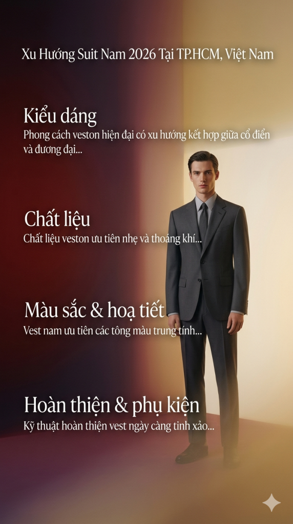 Xu Hướng Suit Nam