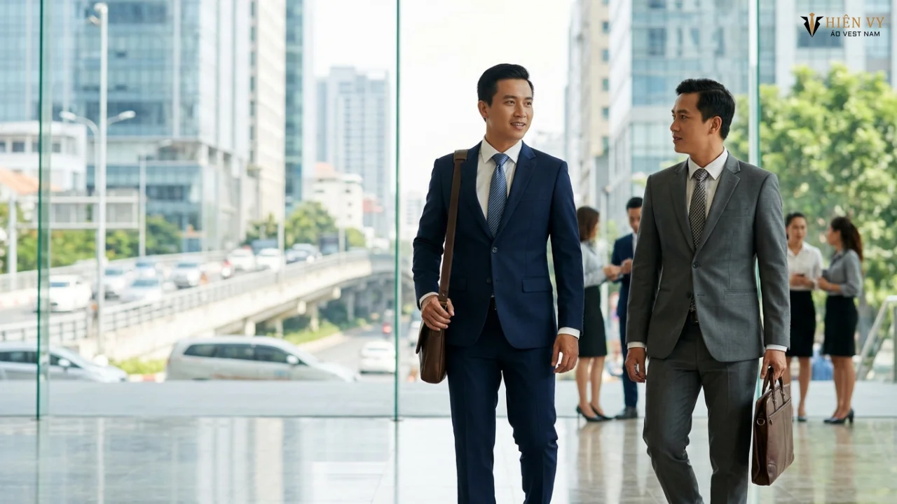 Vest Công Sở Nam TPHCM: Gợi Ý Cho Quý Ông Đi Làm Hằng Ngày