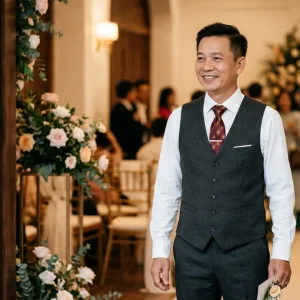 Vest Ông Sui Mùa Cưới: Phối Sơ Mi Và Cà Vạt Ra Sao?