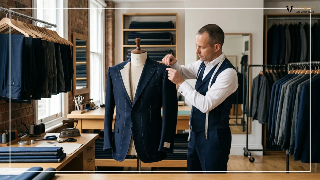 May Suit Cho Người Vai Ngang, Ngực Rộng: Cân Phom Thế Nào?